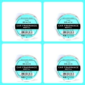 🩵 4 FOR $15 TIKI BEACH CAR FRAGRANCE REFILLS